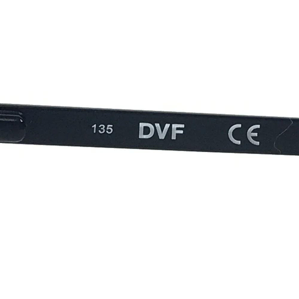 Diane von Furstenberg Eyeglasses Frames DVF8056 414 Navy Blue Cat Eye 52-17-135